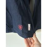 Ariat  Women’s FR AC V-Neck Top In Navy Cat Level 2 Size Large Breathable Photo 4