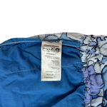 Free People Floral Ruffle Hem Shorts BlueWhite Purple Boho Drawstring Waist SZ:M Photo 5