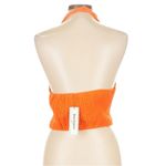 Juicy Couture  Tangerine Y2K Velour Halter Top Photo 1