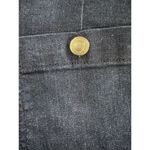 Michael Kors  size 16 dk blue denim flounce‎ skirt with ruffle frayed hem $98 Photo 1