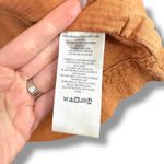 Free People NWOT We The Free Brown Button Linen Cotton Blend Heavy Blazer Jacket Photo 7