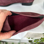 Munro Wine Colored Harrison Suede Loafer Size 9 Runs Small Photo 6