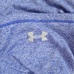 Under Armour  Women Blue Short Sleeve Running Training Shirt Top UA HeatGear‎ Photo 7