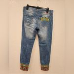 Desigual  Exotic Jeans Ethnic Ankle Size 28 Photo 3