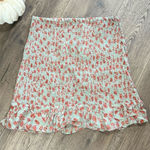 Cotton On Mint Floral Boho Stretchy Flare Pencil Skirt Sz Small in EUC Photo 0