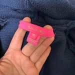 Lilly Pulitzer  Deep Blue Fringe Cardigan Photo 3