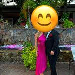 Elegant One Shoulder Pleated Midi Dress Pink Photo 4