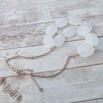 Light Pink Chunky Statement Necklace Photo 6