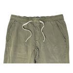 Pam & Gela  Lace-Up Hem Crop Utility Pants Soft Moss Size S MINT CONDITION $245 Photo 4