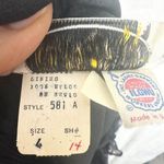 Vintage Union Made Pleated Midi Dress Size 4 Dark Floral Purple Fairy 70s 80s Photo 12