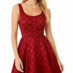 LC Lauren Conrad Disney's Minnie Rocks  Dot Fit & Flare‎ Dress Size 2 Photo 0