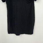 Woolrich black 3/4 Roll Tab Sleeve V-Neck A-Line Casual cotton Dress neutral XL Photo 1