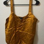 Club Monaco NEW  Gold Tank Blouse LARGE Photo 0