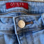 Guess  Women's Light Blue Distressed Jean Shorts Photo 2