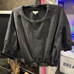Pilcro Anthropologie’s  Charcoal Gray Women's Sweatshirt size Medium Photo 0