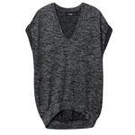 Wilfred Free Trentini Gray Black Space Dye Relaxed Fit Top $54 EUC XS Photo 0