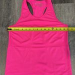 Zyia  hot pink workout top nylon blend activewear details throughout spring - M Photo 7