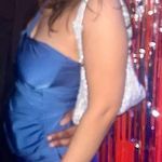 American Threads Blue Mini Dress Photo 1