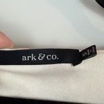 Ark & Co Floral Dress Women Small Ivory Pink Lace Bell Sleeve Feminine Coquette Photo 3