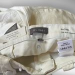 DL1961  Women's Rachel High-Rise Instasculpt Flare Raw Hem Ecru Size 25 | NWT Photo 8