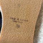 Rag and Bone ‎ Calla Espadrille Wedge Sandal Black Suede 38 US 8 Round Buckle Shoes Photo 9