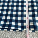 J.Crew  Longline Tank Top Blue White Gingham Sleeveless Stretchy Size M Photo 8