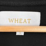 Wheat Black Tee Relaxed Fit Short Sleeve V Photo 2