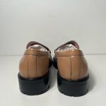 Free People Liv Camel Penny Leather Loafer Shoe Photo 9