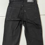 Levi's Black ‘726 Flare’ High-Rise Denim Jeans Pants Bottoms Size 0 🕷️ Photo 2