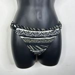 NWT Bruno Banani Mixed Animal Print 2 Piece Bikini Swim Suit Black Size 8 Photo 8