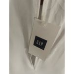 Gap The  Flutter Sleeve Split Neck Top Size Small S  DAINTY MINIMALIST Photo 3