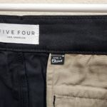 Five Four Real Back Pockets High Rise Chino Pants Black Slim Fit Size 34 Photo 6