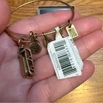 ALEX AND ANI Energy Adjustable Bracelet Set Charms Winter Holiday Present Sled Photo 2