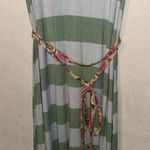 Matilda Jane  Seaside Afternoon Maxi sleeveless dress, size Medium with tie Photo 3