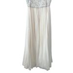 BHLDN Rachel Gilbert Sequined Silk Wedding Gown Size 6 Photo 8