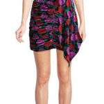 Ronny Kobo Monica Floral Mini Dress red purple green black small nwt Photo 0