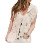 Anthropologie Far Away From Close Alpaca Wool Chunky Cardigan Sleeveless Women M Photo 0
