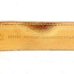 Michael Kors Faux Vegan Leather MK Logo Belt Size Medium Photo 3