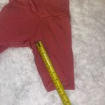 Aerie Real Me High Waisted Crossover Bike Shorts in a pink rose woman’s small Photo 7