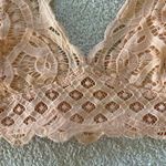 Free People  Lace Bralette, Tangerine,Size Medium,NWOT Photo 2