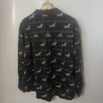 Coldwater Creek Vintage  Horse Print Shirt Black Equestrian Westerncore Cowgirl Photo 1