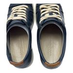 Ecco Navy Leather Lace Photo 8
