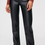 Wilfred NEW Aritzia  Melina Pant Vegan Leather High Rise Straight Leg Tall Photo 0
