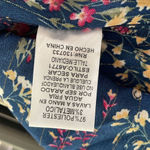 Umgee mixed floral midi dress with semi-sheer balloon sleeves smocked waist M Photo 9