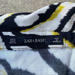 ZARA Zebra Stripe Button Front Midi Dress Photo 3