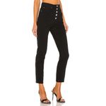 We Wore What  The Danielle Crystal Straight Jeans in Black 27 Womens Denim Pants Photo 2