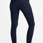 Madewell Larkspur Wash Maternity Adjustable Tencel Side-Panel Skinny Jeans Photo 2