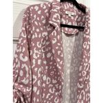 Andree by Unit Andrée‎ by Unit Blazer S Open Pink Leopard Print Jacket Photo 1
