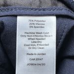 Talbots  High-Waist Hampshire Ankle Length Pants Black 14W Womens Plus Stretch Photo 6