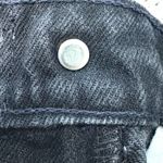 Levi's Vintage Levi’s Orange Tab 90s 954 High Waisted Cuffed Hem Denim Shorts in Black Photo 9